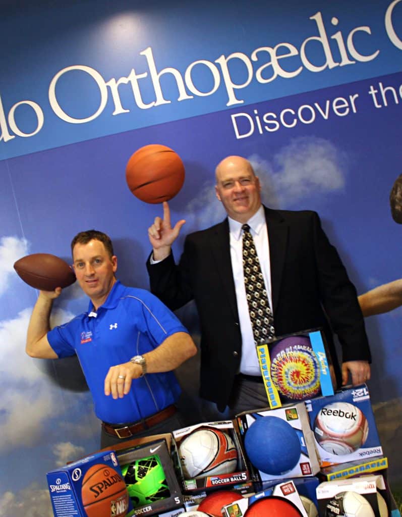 Orlando Orthopaedic Center Foundation Sport Ball Donation