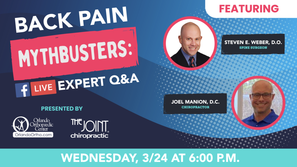 Back Pain Mythbusters: Live Expert Q&A