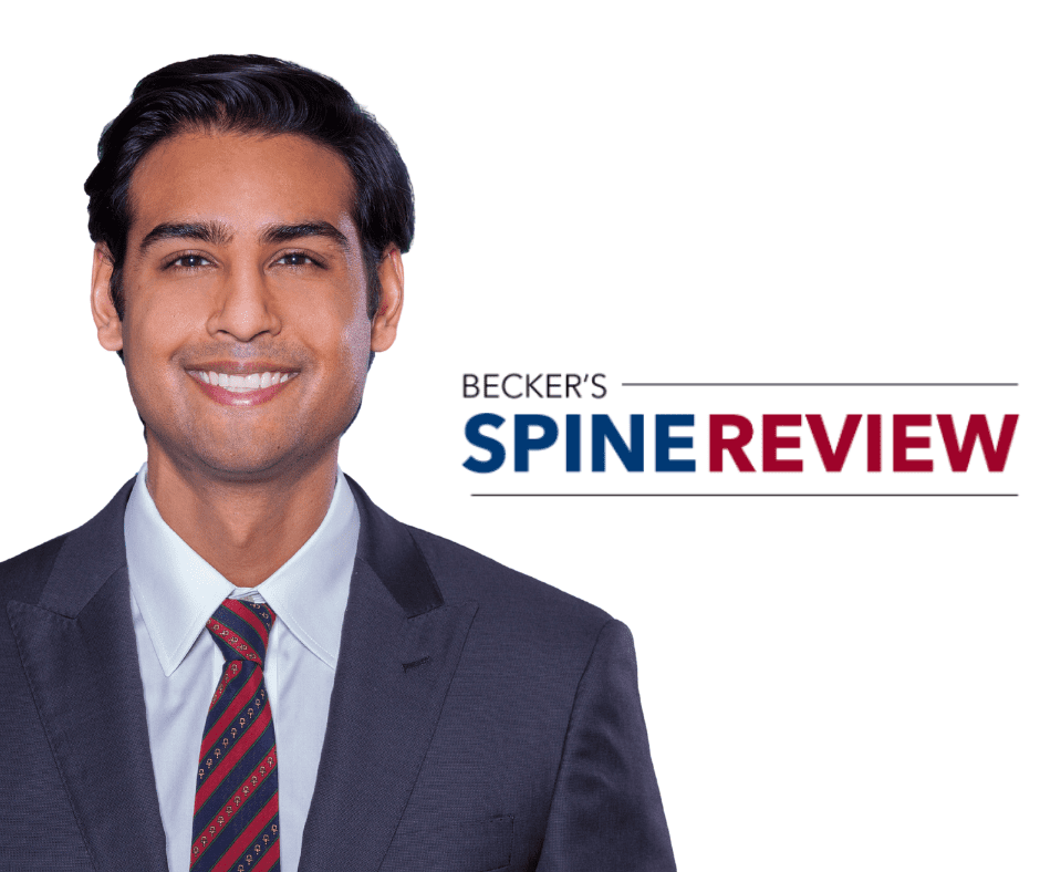 Ravi Patel Becker's Spine Review (Instagram Post) (Facebook Post)