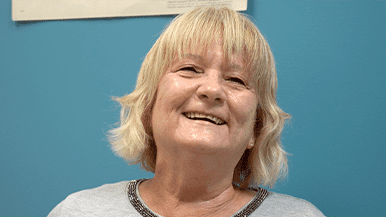 Ginny underwent Lumbar Decompression and Fusion surgery to correct junctional stenosis and a synovial cyst.
